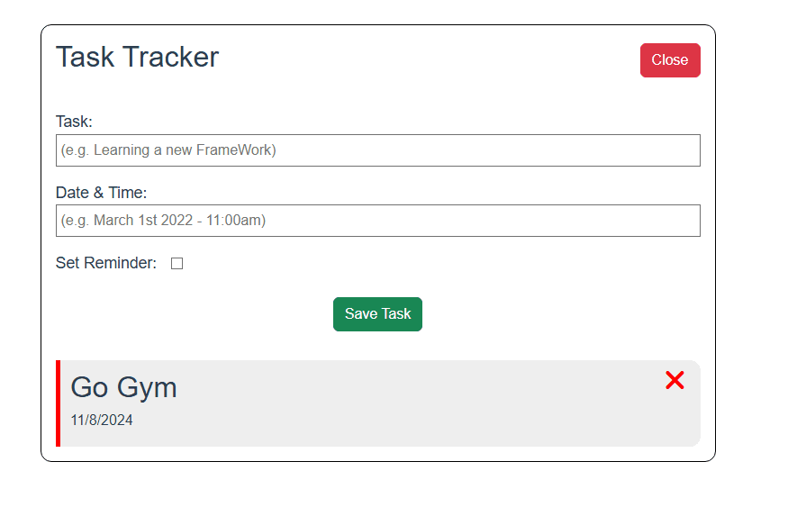 Task Tracker